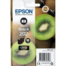 Čierny atrament EPSON "Kiwi" Photo Black 202 Claria Premium Ink 4,1 ml