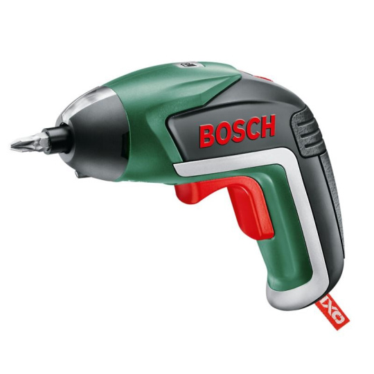 BOSCH IXO 5 akumulátorový šroubovák, 3,6 V, šrouby do 5 mm, 215 ot/min, 32dílná sada šroubovacích bitů