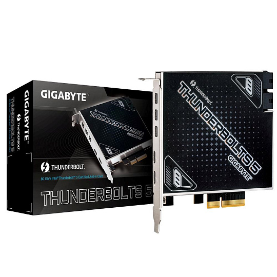 BAZAR GIGABYTE rozšiřující karta Thunderbolts 5, PCIe 4.0x4, 3xMini-DP (ROZBALENO) BAZAR GIGABYTE rozšiřující karta Thunderbolts 5, PCIe 4.0x4, 3xMini-DP (ROZBALENO)