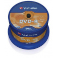 VERBATIM DVD-R(50-balenie)Vreteno/bežný maloobchod/16x/4.7GB