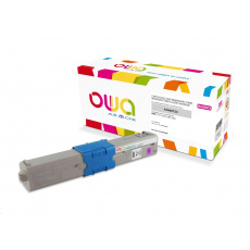 OWA Armor toner pre OKI C511, C531, MC 562, 5000 strán, 44469723, červená/purpurová