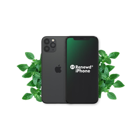 Renewd® iPhone 11 Pro Space Gray 64GB  - rozbaleno, škrábanec na displeji