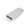 VERBATIM Flash disk 32 GB Metal Executive, USB 2.0, strieborná