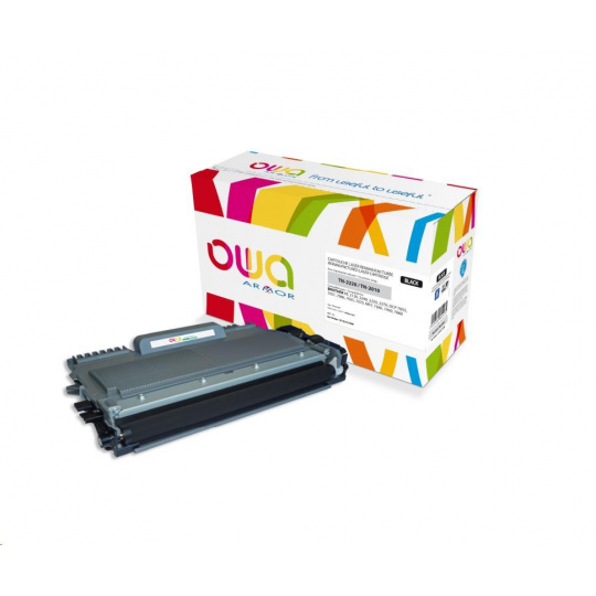 OWA Armor toner pre BROTHER HL 2130, 2240, 2250, 2270, DCP 7055, 7057,MFC 7360, 2600 strán, TN2220, čierny/čierny (TN-2220)