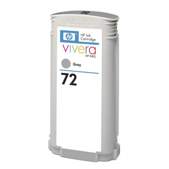 HP 72 Grey DJ Ink Cart, 130 ml, C9374A