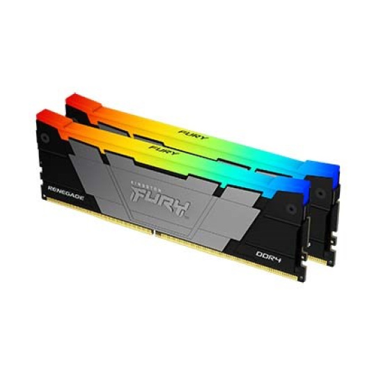 KINGSTON DIMM DDR4 32GB (Kit of 2) 3200MT/s CL16 1Gx8 FURY Renegade RGB