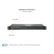 BUNDLE SUPERMICRO SuperServer 5019C-L