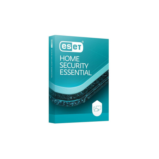 ESET HOME SECURITY Essential pre  6 zariadenia, predĺženie i nová licencia na 2 roky EDU
