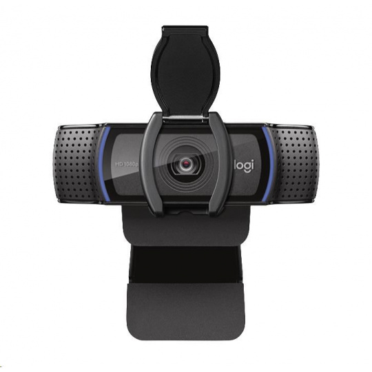 Logitech HD Webcam C920S, kamera vrátane. čiapky