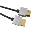 Kábel PREMIUMCORD Slim HDMI, 0,5 m, High Speed + Ethernet (v1.4), pozlátené konektory