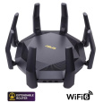 ASUS RT-AX89X (AX6100) WiFi 6 Extendable Router, 10G porty,  AiMesh, 4G/5G Mobile Tethering