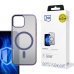 3mk ochranný kryt Frosty MagCase Purple pro Apple iPhone 12 Pro Max