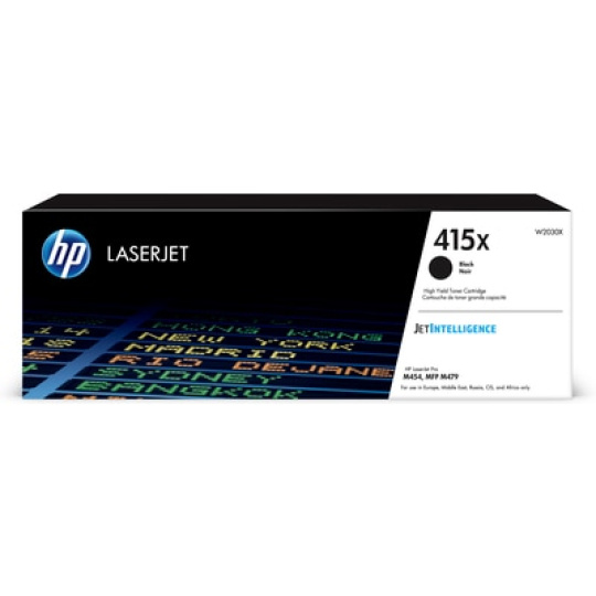 HP 415X Black LaserJet Toner Cartridge (7,500 pages)