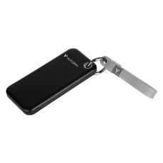 VERBATIM externí SSD 1TB Pocket USB3.2 Gen 2, černá/šedá