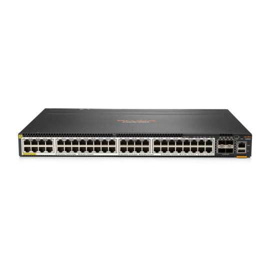 Aruba 6300M 48-port HPE Smart Rate 1/2.5/5GbE Class 6 PoE and 4-port SFP56 Switch JL659A RENEW