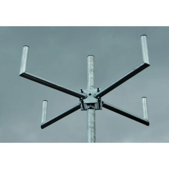 Držák antén na stořár (čtyřzubec), žárový zinek Držák antén na stořár (čtyřzubec), žárový zinek