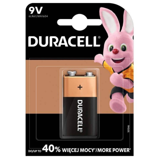 Duracell 6LR61 Basic 9V 1604 K1