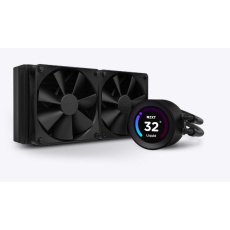 NZXT vodní chladič Kraken 240 ELITE / 2x120mm fan / LCD disp. / 6 let