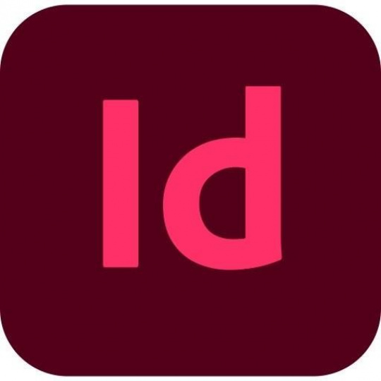 InDesign pre teams, Multi Platform, English GOV RNW 1 používateľ, 12 mesiacov, úroveň 3, 50-99 licencií