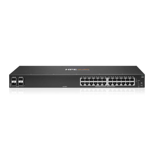 HPE Aruba Networking CX 6000 24G 4SFP Switch R8N88A HPE Aruba Networking CX 6000 24G 4SFP Switch R8N88A
