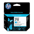 HP 711 Cyan DJ Ink Cart, 29 ml, 3-pack, CZ134A