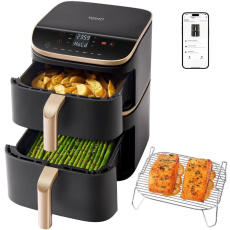 Cosori Turbo Tower Pro chytrá horkovzdušná fritéza 10,8l černá Cosori Turbo Tower Pro chytrá horkovzdušná fritéza 10,8l černá