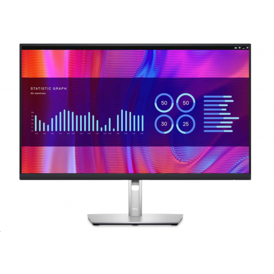 DELL LCD P2723DE - 27"/IPS/LED/QHD/2560x1440/16:9/60Hz/8ms/1000:1/350 cd/m2/HDMI/DP/Pivot/VESA3YNBD