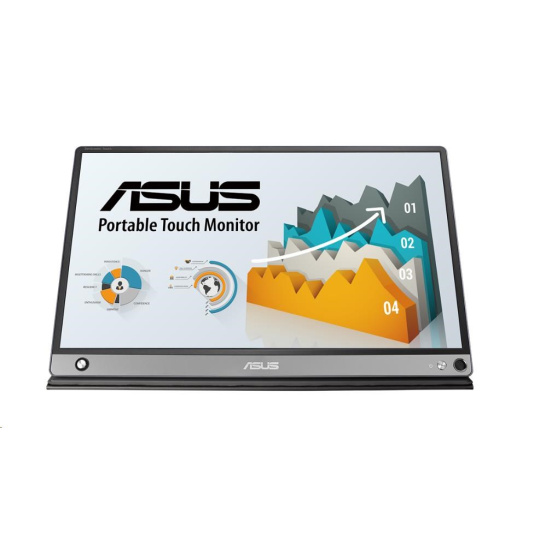 ASUS LCD 15.6" MB16AMT 1920x1080 ZenScreen Touch USB Type-C IPS, 10-point Touch, repro