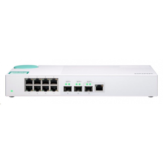 QNAP QSW-308-1C (2xSFP+,1xSFP+/RJ45,8x1GbE)