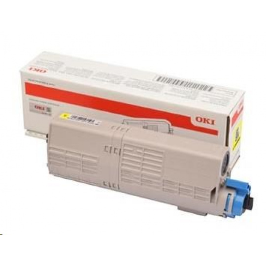 Žltý toner OKI pre C532/C542 a MC563/MC573 (6000 strán)