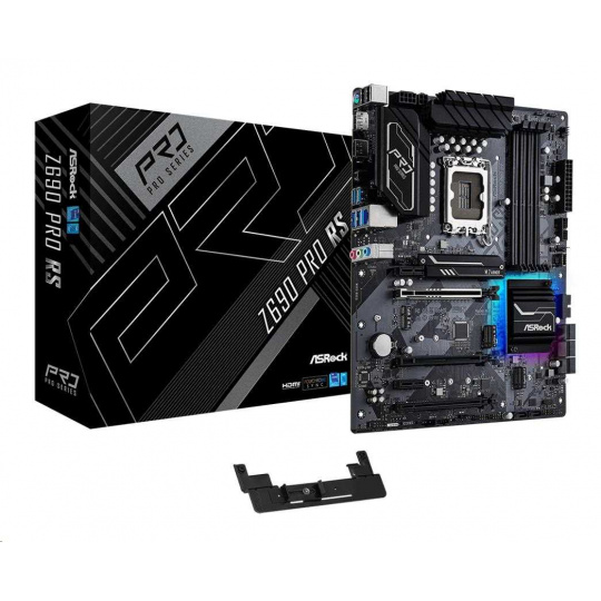 ASRock MB Sc LGA1700 Z690 PRO RS, Intel Z690, 4xDDR4, 1xDP, 1xHDMI