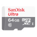 SanDisk MicroSDXC karta 64GB Ultra (R:100/W:100 MB/s, UHS-I, C10) + adaptér