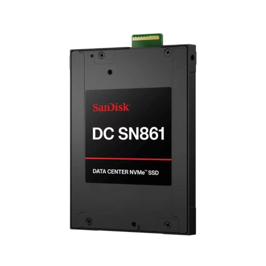 SanDisk Carrera Syndicate SSD 7.68TB DC, SN861, PCIe Gen5, (R:13700, W:8800MB/s), BICS6 TLC NVMe E1.S, SE,Generic SanDisk Carrera Syndicate SSD 7.68TB DC, SN861, PCIe Gen5, (R:13700, W:8800MB/s), BICS6 TLC NVMe E1.S, SE,Generic