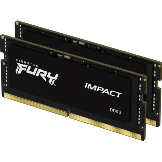 SODIMM DDR5 16GB 4800MHz CL38 (sada 2) KINGSTON FURY Impact