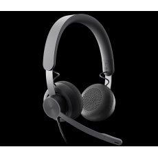 Logitech sluchátka s mikrofonem Zone Wired Headset Graphite - EMEA