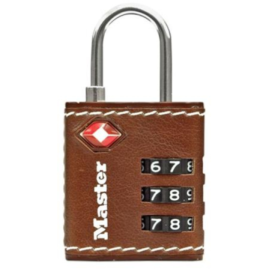 Master Lock Visací kombinační zámek TSA 4692EURDBRN Master Lock Visací kombinační zámek TSA 4692EURDBRN