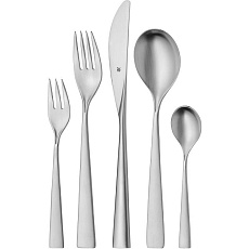 WMF Palermo příborová sada 30 ks, Cromargan® 18/10, lesklá nerez, monoblokové nože, do myčky WMF Palermo příborová sada 30 ks, Cromargan® 18/10, lesklá nerez, monoblokové nože, do myčky