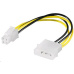 PREMIUMCORD Interný napájací kábel 1x 5,25" - 1x P4 4pin