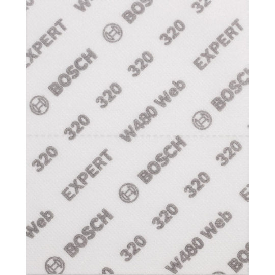 Bosch EXPERT W480 Web 1/4 ruční brusná síť, 115 × 140 mm, G320