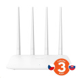 Tenda F6 Wireless-N Router 802.11b/g/n,300 Mb/s, 4x všesmerová anténa, univerzálny opakovač