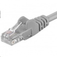 PREMIUMCORD Patch kábel UTP RJ45-RJ45 CAT5e 50m sivý