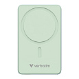 VERBATIM Powerbanka Charge 'n' Go Essentials, Magnetická, 20000 mAh, USB-C, Zelená