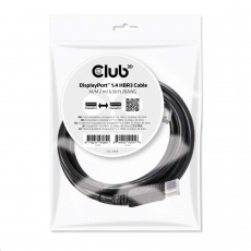 Club3D DisplayPort kábel 1.4 HBR3 8K60Hz (M/M), 2m