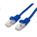 C-TECH kabel patchcord Cat6, UTP, modrý, 5m