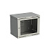 Solarix rozvaděč nástěnný SENSA 9U 400mm, dveře sklo, RAL 7035, SENSA-9U-64-11-G