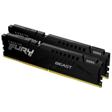 KINGSTON DIMM DDR5 32GB (Kit of 2) 6800MT/s CL34 ECC FURY Beast XMP Černá