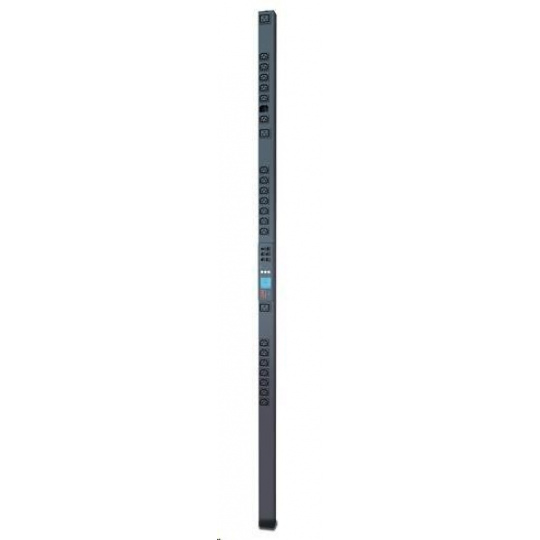 APC Rack PDU 2G, meranie podľa výstupu, ZeroU, 16A, 230V, (21)C13 a (3)C19, IEC-309 16A 2P+N 3m