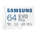 Karta Samsung micro SDXC 64GB EVO Plus + SD adaptér