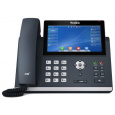 IP telefón Yealink SIP-T48U, 7" farebný dotykový displej 800x480, 2x RJ45 10/100/1000, PoE, 16x SIP, 1x USB, bez adaptéra