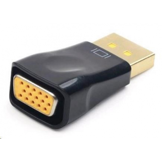 Redukcia GEMBIRD DisplayPort na VGA (M/F, čierna)